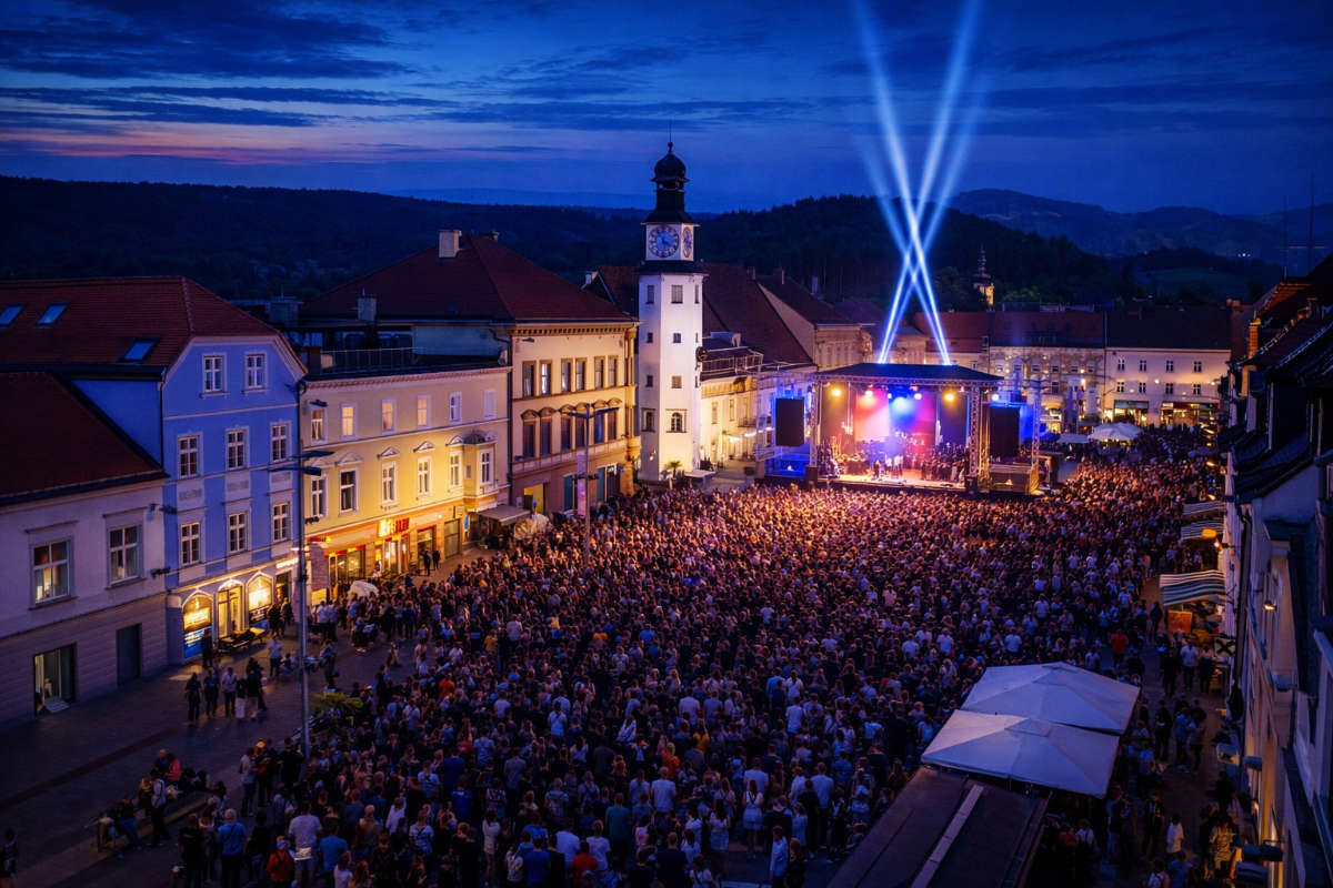 Va Bene Live-Band bei der LE Music Night in Leoben